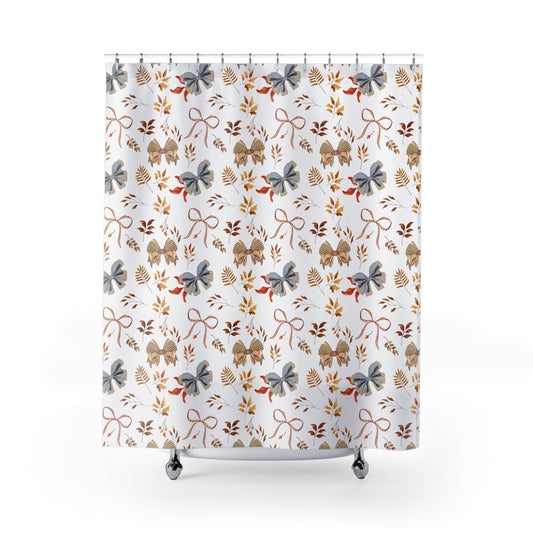 Fall Couquette Shower Curtain