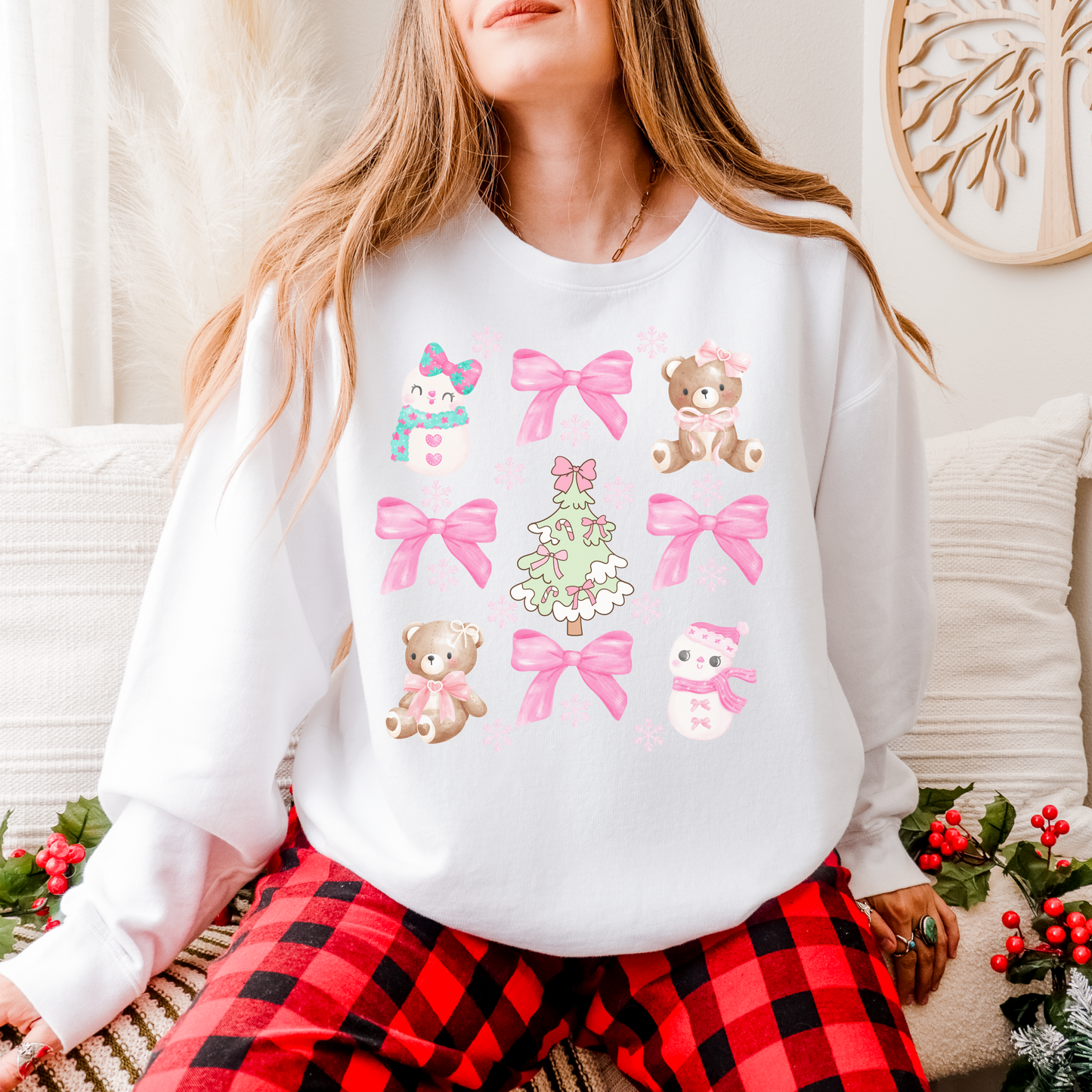 Coquette Christmas Sweatshirt