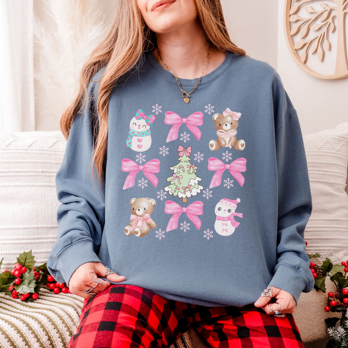 Coquette Christmas Sweatshirt