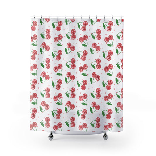 Cherries Shower Curtain