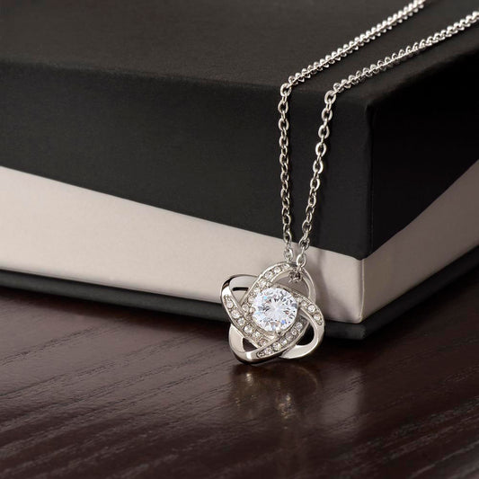 Timeless Love Knot Necklace – Symbol of Eternal Bond